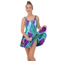 Fluid Background Inside Out Casual Dress View3