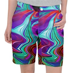 Fluid Background Pocket Shorts by GardenOfOphir