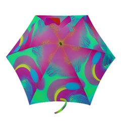 Fluid Background Mini Folding Umbrellas by GardenOfOphir