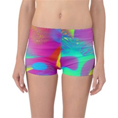 Fluid Background Reversible Boyleg Bikini Bottoms by GardenOfOphir