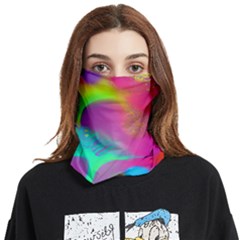 Fluid Background Face Covering Bandana (two Sides) by GardenOfOphir