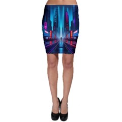 City People Cyberpunk Bodycon Skirt