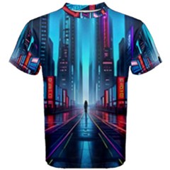 City People Cyberpunk Men s Cotton Tee