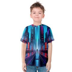 City People Cyberpunk Kids  Cotton Tee