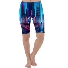 City People Cyberpunk Cropped Leggings 