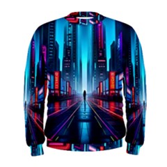 City People Cyberpunk Men s Sweatshirt