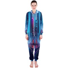 City People Cyberpunk Hooded Jumpsuit (Ladies)