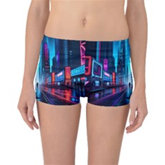 City People Cyberpunk Boyleg Bikini Bottoms