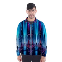 City People Cyberpunk Men s Windbreaker