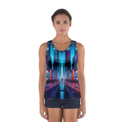 City People Cyberpunk Sport Tank Top 