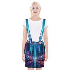 City People Cyberpunk Braces Suspender Skirt