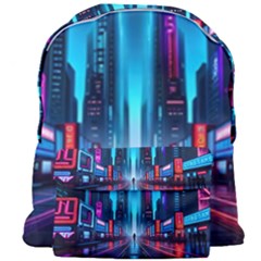 City People Cyberpunk Giant Full Print Backpack