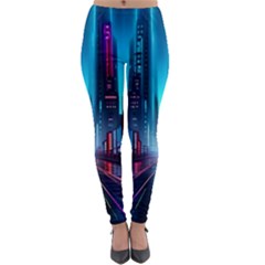 City People Cyberpunk Lightweight Velour Leggings