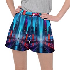 City People Cyberpunk Ripstop Shorts