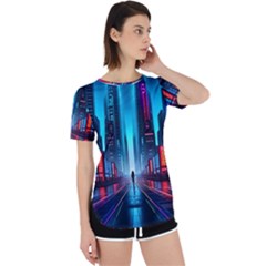 City People Cyberpunk Perpetual Short Sleeve T-Shirt