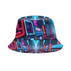 City People Cyberpunk Inside Out Bucket Hat