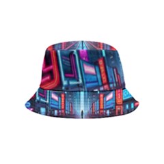 City People Cyberpunk Inside Out Bucket Hat (Kids)