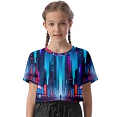 City People Cyberpunk Kids  Basic Tee