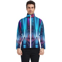 City People Cyberpunk Men s Bomber Jacket