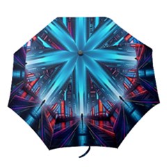City People Cyberpunk Folding Umbrellas