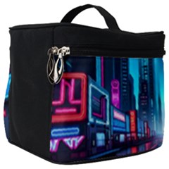 City People Cyberpunk Make Up Travel Bag (big) by Jancukart