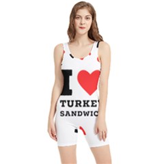 I Love Turkey Sandwich Women s Wrestling Singlet by ilovewhateva