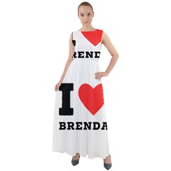 I Love Brenda Chiffon Mesh Boho Maxi Dress by ilovewhateva
