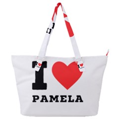 I Love Pamela Full Print Shoulder Bag by ilovewhateva