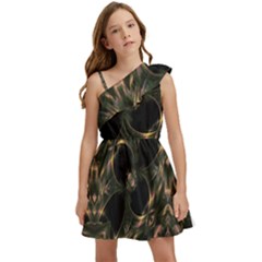 Flytrap Kids  One Shoulder Party Dress by MRNStudios