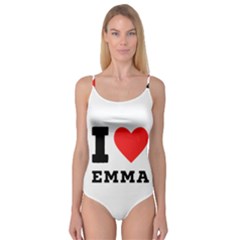 I Love Emma Camisole Leotard  by ilovewhateva