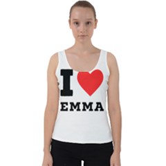 I Love Emma Velvet Tank Top by ilovewhateva