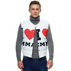 I Love Emma Men s Short Button Up Puffer Vest	 by ilovewhateva