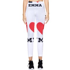 I Love Emma Pocket Leggings  by ilovewhateva