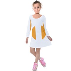 Zip Pay Special Series 16 Kids  Long Sleeve Velvet Dress by Mrsondesign