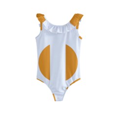 Zip Pay Special Series 16 Kids  Frill Swimsuit