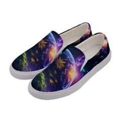 Fantasy People Mysticism Composing Women s Canvas Slip Ons by Jancukart