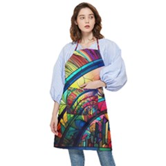 Stained Glass Window Pocket Apron