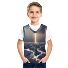 Apocalypse Armageddon Apocalyptic Kids  Basketball Tank Top