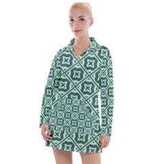 Pattern 8 Women s Long Sleeve Casual Dress by GardenOfOphir