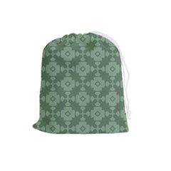 Sophisticated Pattern Drawstring Pouch (large) by GardenOfOphir