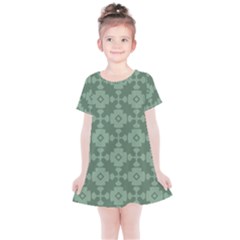 Sophisticated Pattern Kids  Simple Cotton Dress by GardenOfOphir