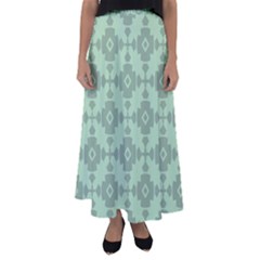 Pattern Flared Maxi Skirt by GardenOfOphir