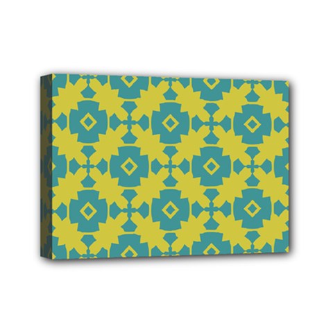 Pattern 4 Mini Canvas 7  X 5  (stretched) by GardenOfOphir