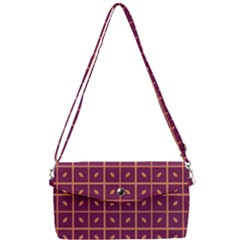 Pattern 9 Removable Strap Clutch Bag by GardenOfOphir