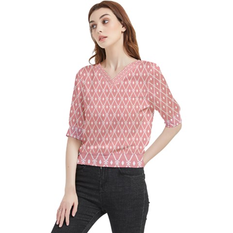 Pattern 11 Quarter Sleeve Blouse by GardenOfOphir