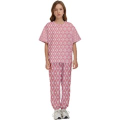 Pattern 11 Kids  Tee And Pants Sports Set by GardenOfOphir