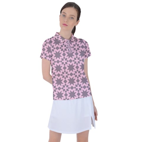 Pattern 19 Women s Polo Tee by GardenOfOphir