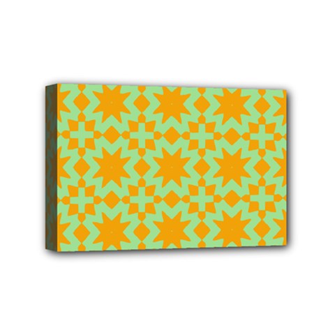 Pattern 21 Mini Canvas 6  X 4  (stretched) by GardenOfOphir