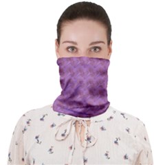 Violet Flowers Face Covering Bandana (adult) by Sparkle