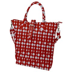 Pattern 23 Buckle Top Tote Bag by GardenOfOphir